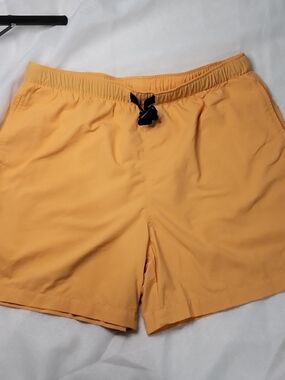 Columbia Women's Tan Elastic Waist Swim Shorts